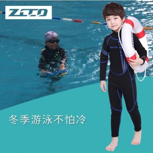 Kids wetsuits 3mm neoprene Childrens wetsuit for boys swimming diving Rash guard surfing Neoprenanzug