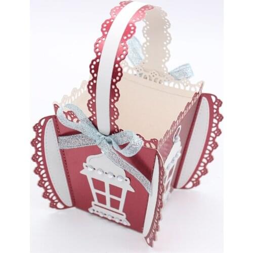 Multisize Elegant Basket Metal Cutting Dies Stencils for DIY Scrapbooking/photo album Decorative Embossing DIY Paper Cards