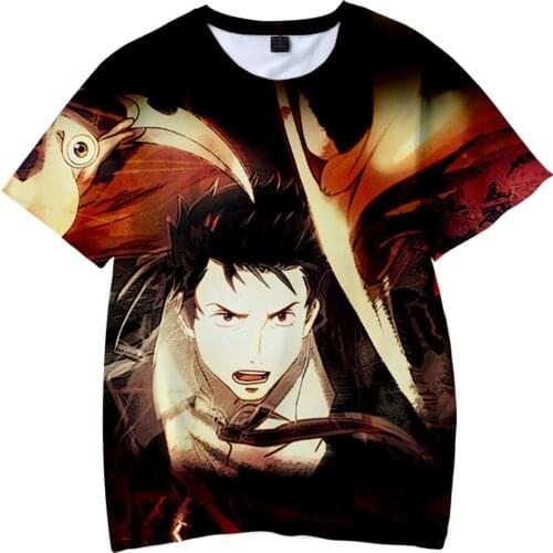 Anime Parasyte: The Maxim 3D Printing T Shirt New Unisex Casual Style Fashion Popular Short Sleeve Streetwear Oversized Top Tees