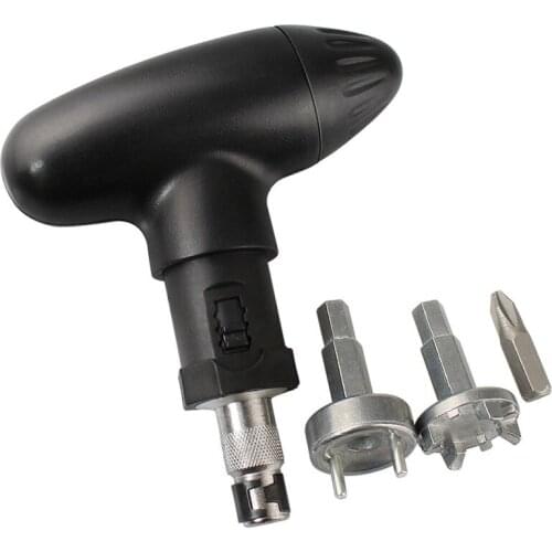 Golf Spike Wrench Tool Ratchet Handle Golf Remover Ripper Steel Ratcheting For Golf Shoes Golf Club Golf Accessories