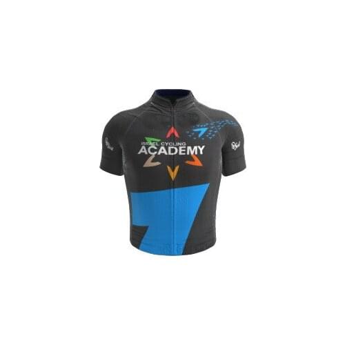 2018 Israel Cycling Academy Team BLACK Mens Only Cycling Jersey Short Sleeve Bicycle Clothing Riding Bike Ropa Ciclismo