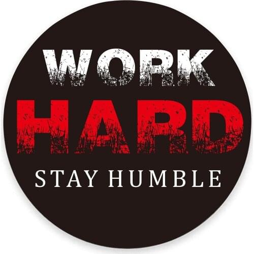 Mouse Pad, Black White Mountains with Fog Mouse Pad, Waterproof Circular Small Mouse Pads with Designs, Non-Slip