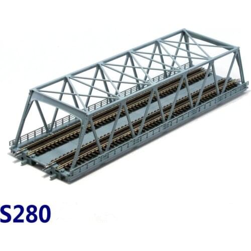 1:160 N Scale Railway Scene Decoration Bridge Network Railway Bridge Model for Sand Table Building