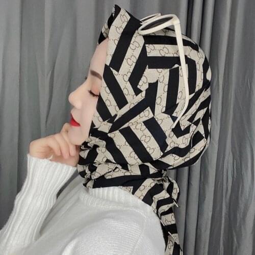 Musilm Vintage 2021 New Muti Colors Women Fashion Hijabs