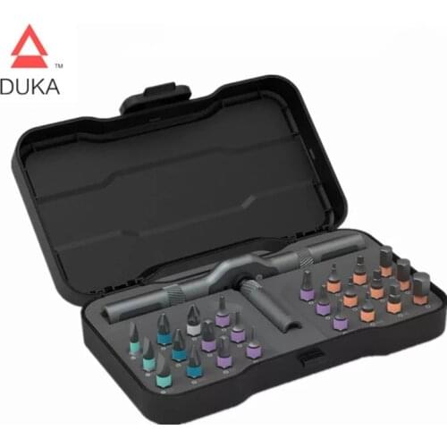 24 in1 Duke RS1 Tool Kit Mechanical Tools Box Spanner Socket Screwdriver Ratchet Wrench DIY Repair Multi-Scene Application