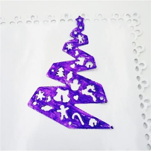 Cutting dies mold toy The Easter tree metal crafts paper embossing DIY embossing Easter New Year