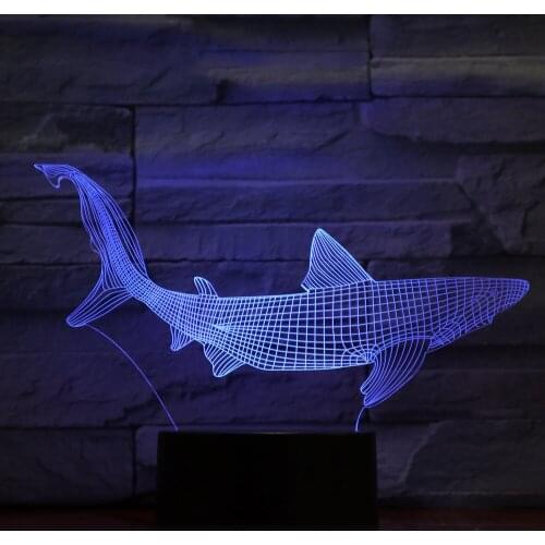 Aircraft 3D Visual LED table night light For Kids luminaria de mesa de 7 Colors Desk Lamp Novelty Touch Switches festive Lampara