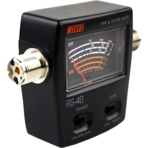 SWR Power Meter NISSEI RS-40 Profession for KENWOOD YAESU ICOM TYT Mobile Radio