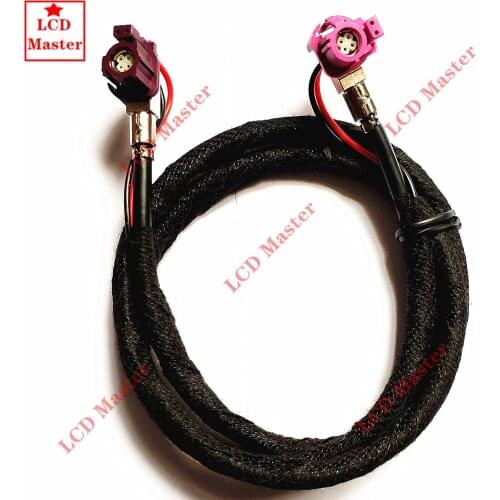 1pcs Good Quality Car LVDS Video Line Cable NBT EVO System Fakra HSD Z Female RA NBT Video 535 Cable for BMW F10 F15 F20 F25 F30