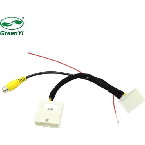 24 Pins Car Adapter Wire Cable For Toyota Land Cruiser Prado 2010~2018 Rear View Camera / Original Display Input RCA