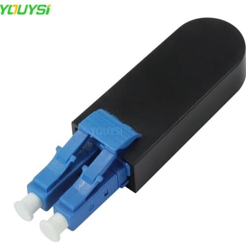 5pcs LC UPC Connector Duplex Fiber Loopback Module Tester LC adapter SM(9/125)