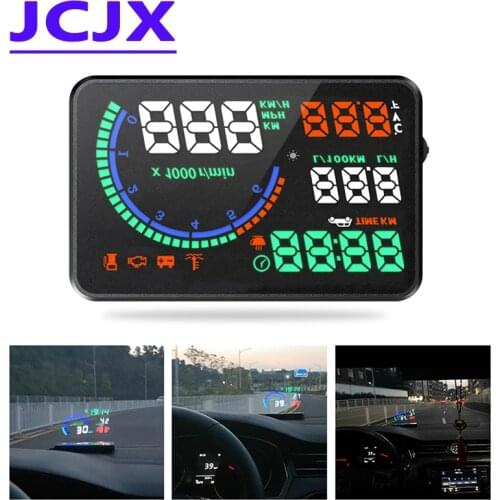 I9 HUD Head-Up Display speedometer Windshield Projector On-board Universal Car Overspeed Warning System Universal Auto