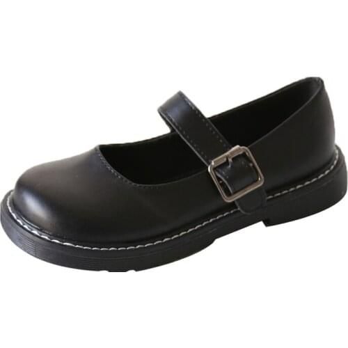 Uniform Jk Shoes Cute Shoes Lo Shoes Soft Sister Japanese Retro Mary Jane Shoes Round Head British Small Leather Shoes Women Lol