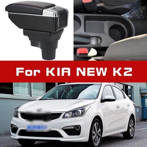 Leather Car Armrest for kia Picanto K2 New K2