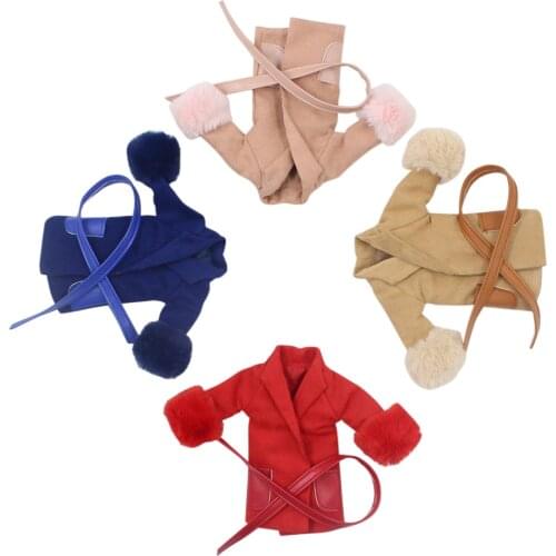 ICY DBS Blyth doll TOY OUTFIT icy Clothes toy coat jacky with belt cool outfits