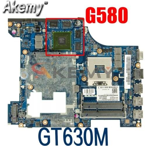 Laptop motherboard For LENOVO Thinkpad G580 GT630M Mainboard QIWG5 G6 G9 LA-7981P 90000117 SLJ8E N13P-GL-A1