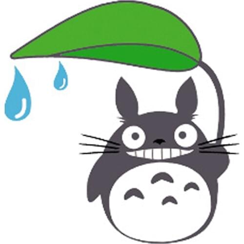 Miyazaki Hayao tonari no totoro Cosplay Anime Cartoon Logo Props Waterproof Animation Temporary Tattoo Stickers XR105