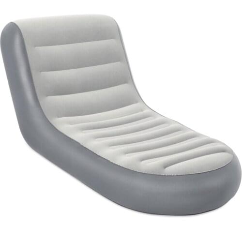 Single backrest sofa balcony leisure inflatable sofa bed outdoor convenient folding inflatable recliner