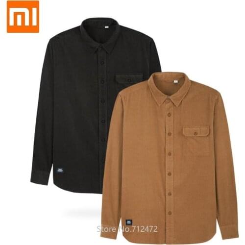 New MITOWNLIFE cotton work shirt man Comfortable classic Long Sleeve Jacket Workwear work uniform shirts