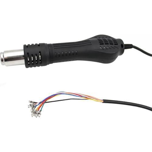 New Hot Air Gun Desoldering Heat Gun Handle for 858 858D 898D 852D Soldering Station Repair Rework High Quality