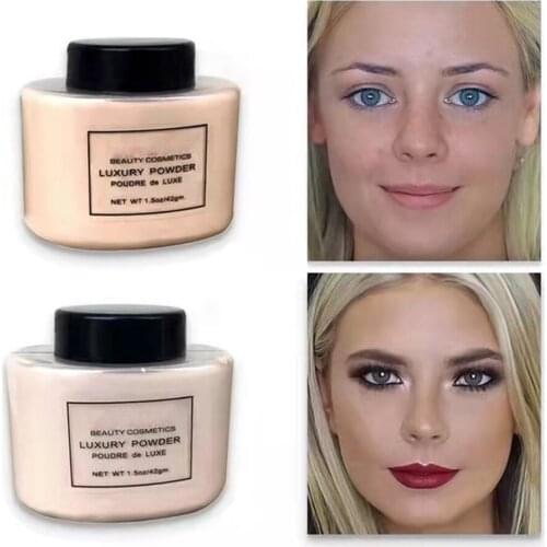 Oil Control Loose Powder Mineral Long Lasting Setting Makeup Powder Highlighter Concealer Beauty Concealer Skin Finish Powder