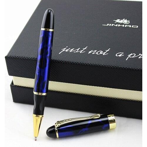 JINHAO X450 color Light Blue and White Pattern 0.7 Nib novelty Roller ball Pen&office supplies for writing gift pens
