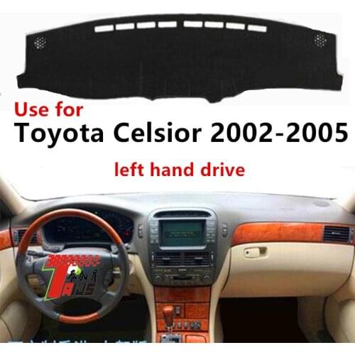 TAIJS Factory Left Hand Drive Anti UV Mat Car Dashboard Cover Used for TOYOTA Celsior 2002-2005