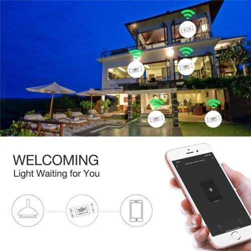 1PC Smart BT Switch Module Single-Point APP/Voice Control BT Switch Module DIY Smart BT Relay Switch Module 90-240V Dropshipping