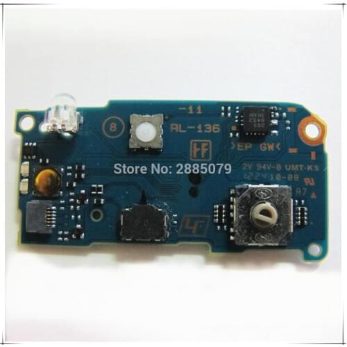 100% Original Repair Parts For Sony DSC-RX100 RX100 Top Cover Power Switch Shutter Flash Board