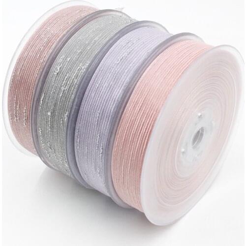 20Yards Various Morandi Colors Fashion frayed silk organza ribbon for Crafts gift wrapping decoration silk ribbons hair ribbon