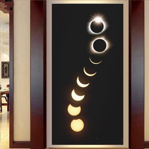 Big Size 5d Diamond Embroidery Eclipse of The Moon scenery Picture Of Rhinestone DIY Diamond Painting Cross Stitch JS5662