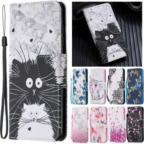On For etui Xiaomi Poco X3 NFC Case PocoX3 X 3 NFC Coque Leather Phone Case na sFor Funda Xiaomi Poco M3 Cases Flip Wallet Cover