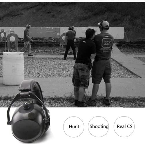 2021New Military Tactical Earmuff Noise Reduction Hunting Shooting Headphone Anti-noise Ear Defenders Hearing Protector Earmuffs