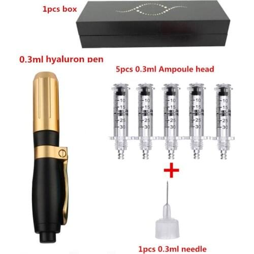 New High Pressure Hyaluronic Acid Pen High density metal For Anti Wrinkle Lifting Lip hyaluron gun atomizer hyaluronic pen