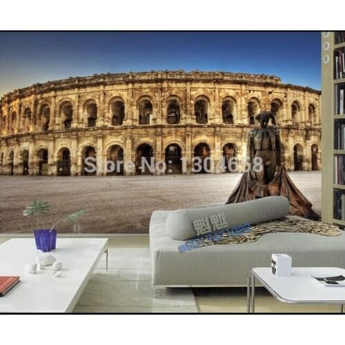 Custom photo wallpaper Papel de parede London ancient building scenery for the living room bedroom wall paper of vinyl wallpaper