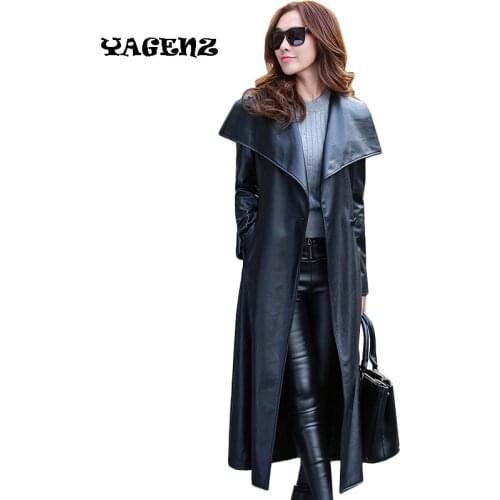 Женские кожаные куртки QEWSDRFG China At AliExpress