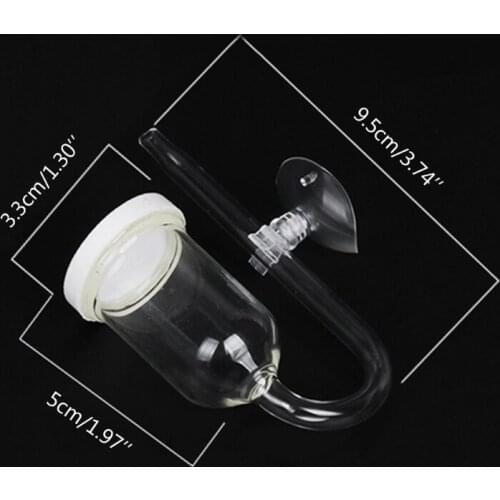 Aquarium Air Bubble Diffuser Fish Tank Oxygen Increaser Atomizer with Suction 87HA