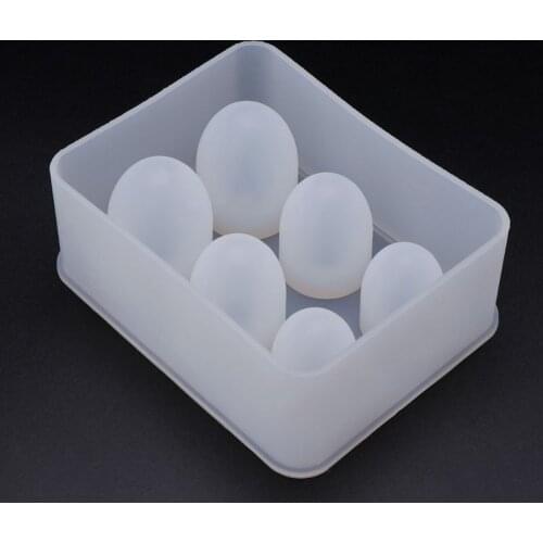 Silicone Mold EggMold Epoxy Resin Crafts DIY Jewelry Making Cake Decoration Home Ornaments Handmade Chocolate Fondant Tools