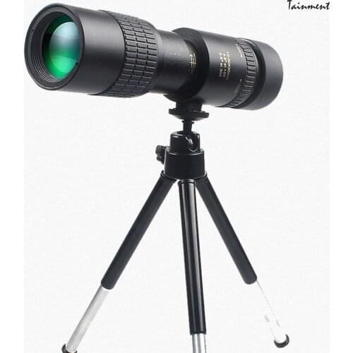 4K 10-300 x 40mm Super Viewing Telescope Waterproof and Anti-fog Night Vision Monoculars For Hunting, Camping, Traveling, Hiking