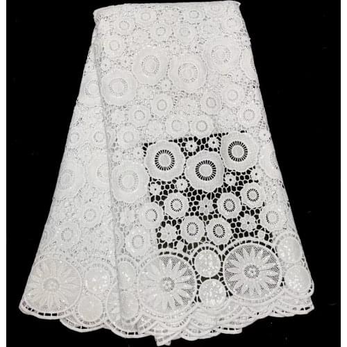 2021 Embroidery French Sequin Swiss Net High Quality Nigerian African Tulle Mesh Cord Lace Fabric For Dress 5Yards/Lot RL0608