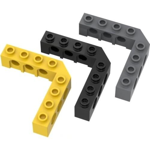 10PCS Assembles Particles 32555 5x5l Right Angle With 6 Holes Bricks Building Blocks DIY Replaceable Parts Toy For Children Gift