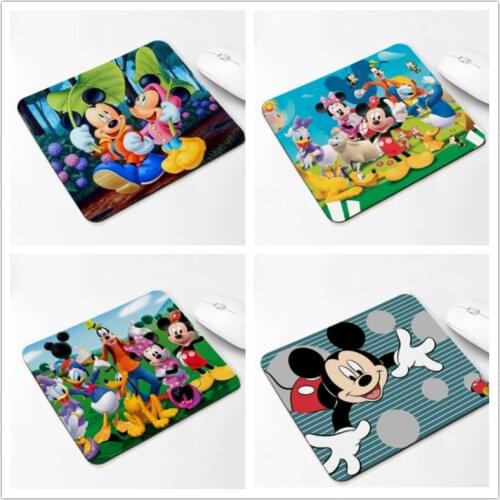 2021 Disney Minnie Mickey Gaming Mouse Pad Gamer Mousepad Mouse Mat Large Desk Mat Computer Keyboard Game Play Mat Mause Carpet