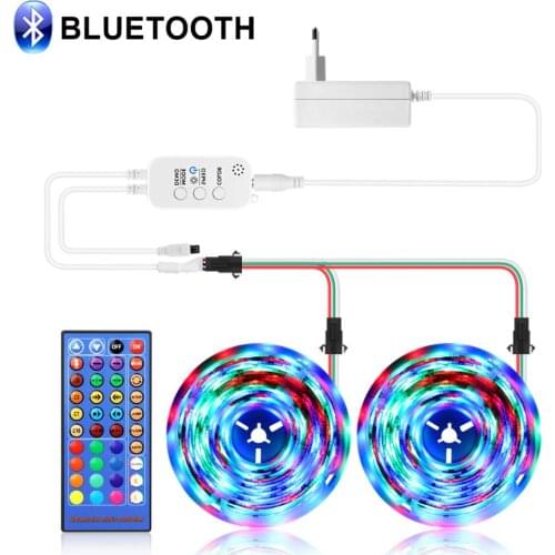 5M 10M WS2811 DIY colorful LED Cabinet Lights Under Bed Stair Wardrobe Tape 12V LED Strip wardrobe Closet Kitchen Night Light