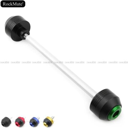 For KAWASAKI ZX-10R 2006-2007 Motorcycle Accessories Front Axle Fork Crash Sliders Wheel Protector zx10r Gold Red Blue Black