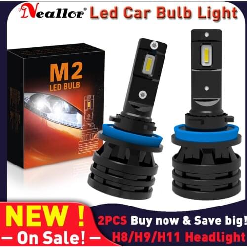 H11 H8 H9 Led Headlight Drl Running Lights Bulbs On Cars Goods Auto Diode Lamps For Skoda Octavia 2 3 a5 a7 Kodiaq Rapid Karoq