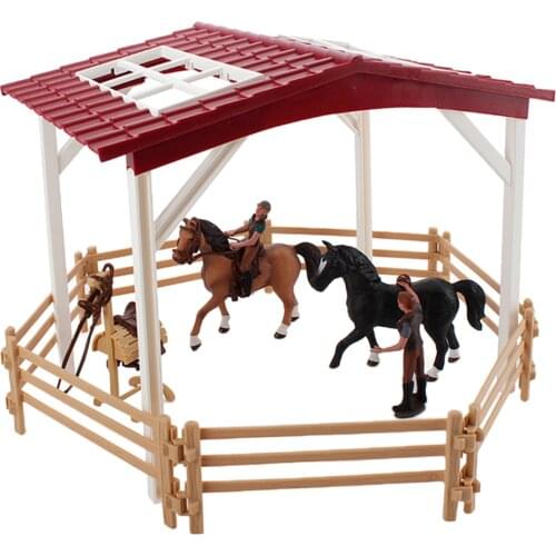Simulation Scene Horse Figure Model Toys Mimiature Animal Figurine Toys