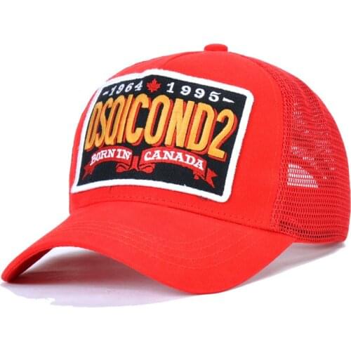 2021 new Casual Brand Snapback Baseball Cap for Women Men popular ICON Solid Snapback Caps DSQ Summer Bone Gorras Casquette