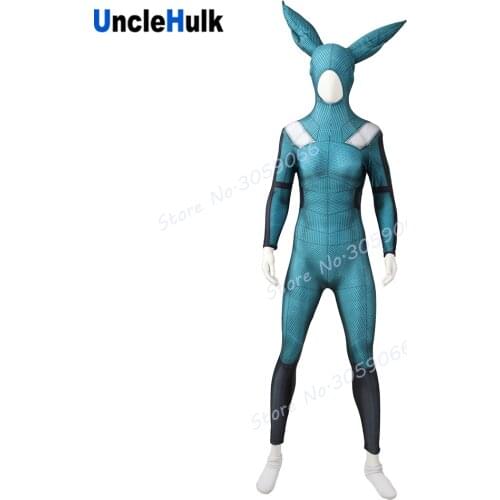 Bunny Ears Zentai Spandex Bodysuit Cosplay Costume Halloween Suit | UncleHulk
