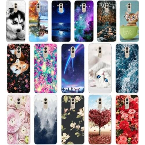 B soft case For Huawei Mate 20 Lite Case 6.3 inch Transparent Silicone Phone For Huawei Mate 20 Lite Cover Coque Capa