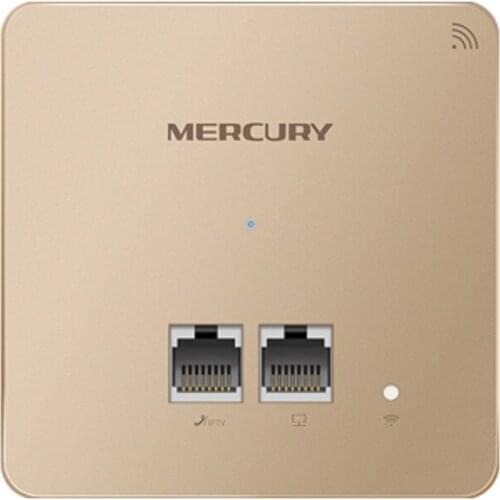 2.4GHz 300Mbps in Wall Wireless AP for WiFi project Indoor AP, N300 WiFi, PoE Power Supply, TEL/IPTV RJ11 Port*1, 100M RJ45 Port